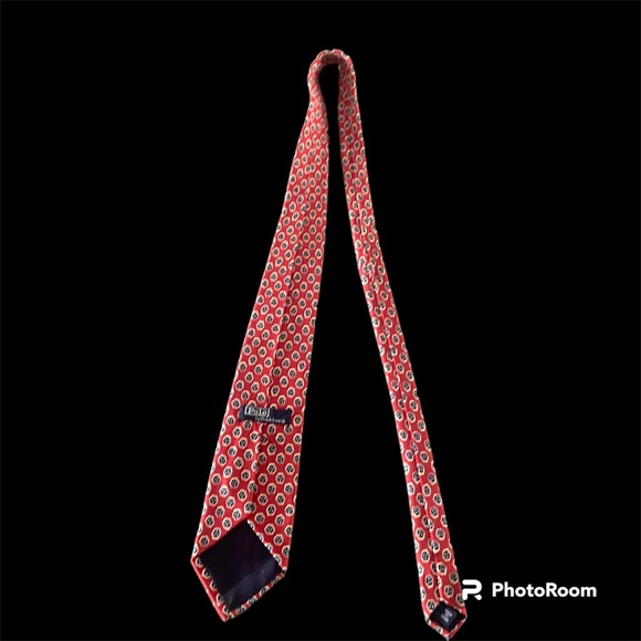 Man's Tie Polo by Ralf Lauren 100% Silk - Picture 4 of 6